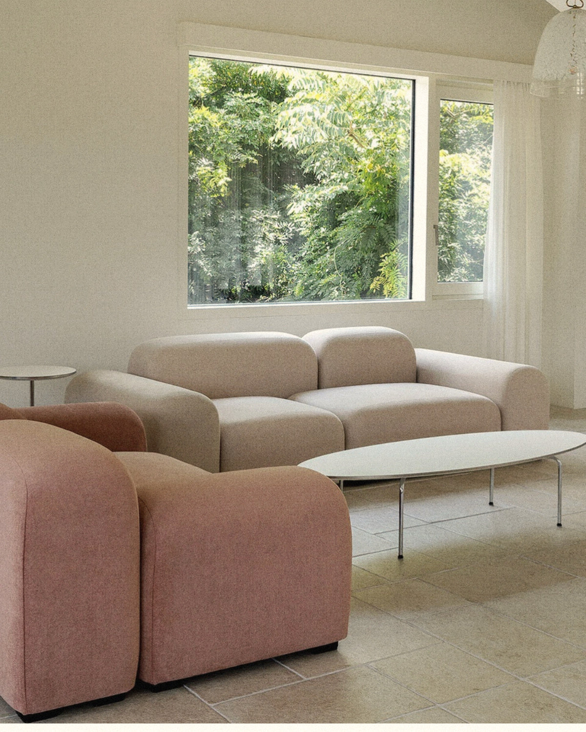 Pebble Sofa 3-Seater B / Nordic 114