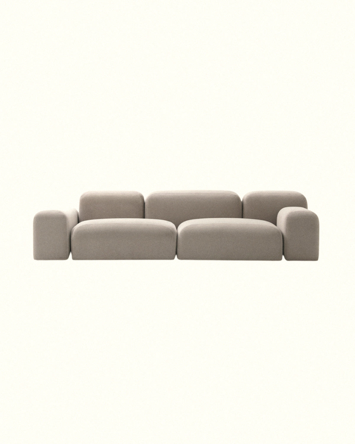 Pebble Sofa 3-Seater B / Nordic 114