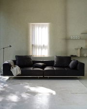Tartan Sofa 3-Seater Corner / Combi Leather / Vele 01