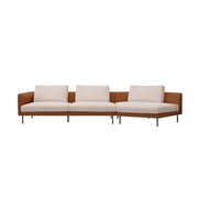 Linear Sofa - Mix - Combi Leather