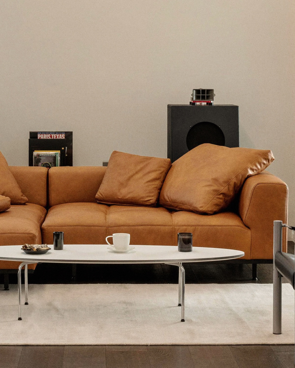 Tartan Sofa 3-Seater Corner / Combi Leather / Vele 01