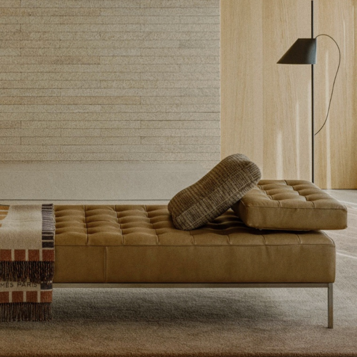 Homme Sofa - combi leather