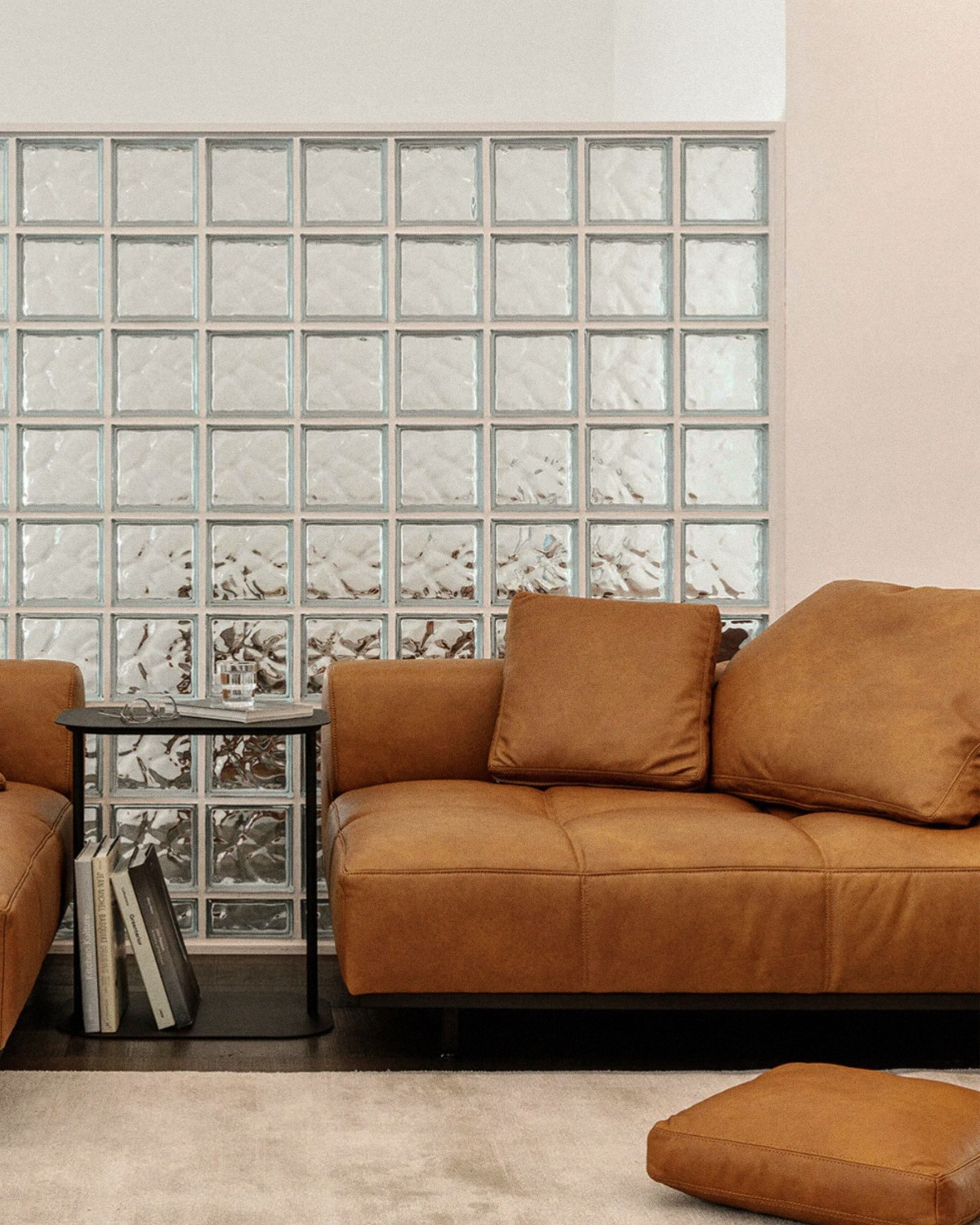 Tartan Sofa 3-Seater Corner / Combi Leather / Vele 01