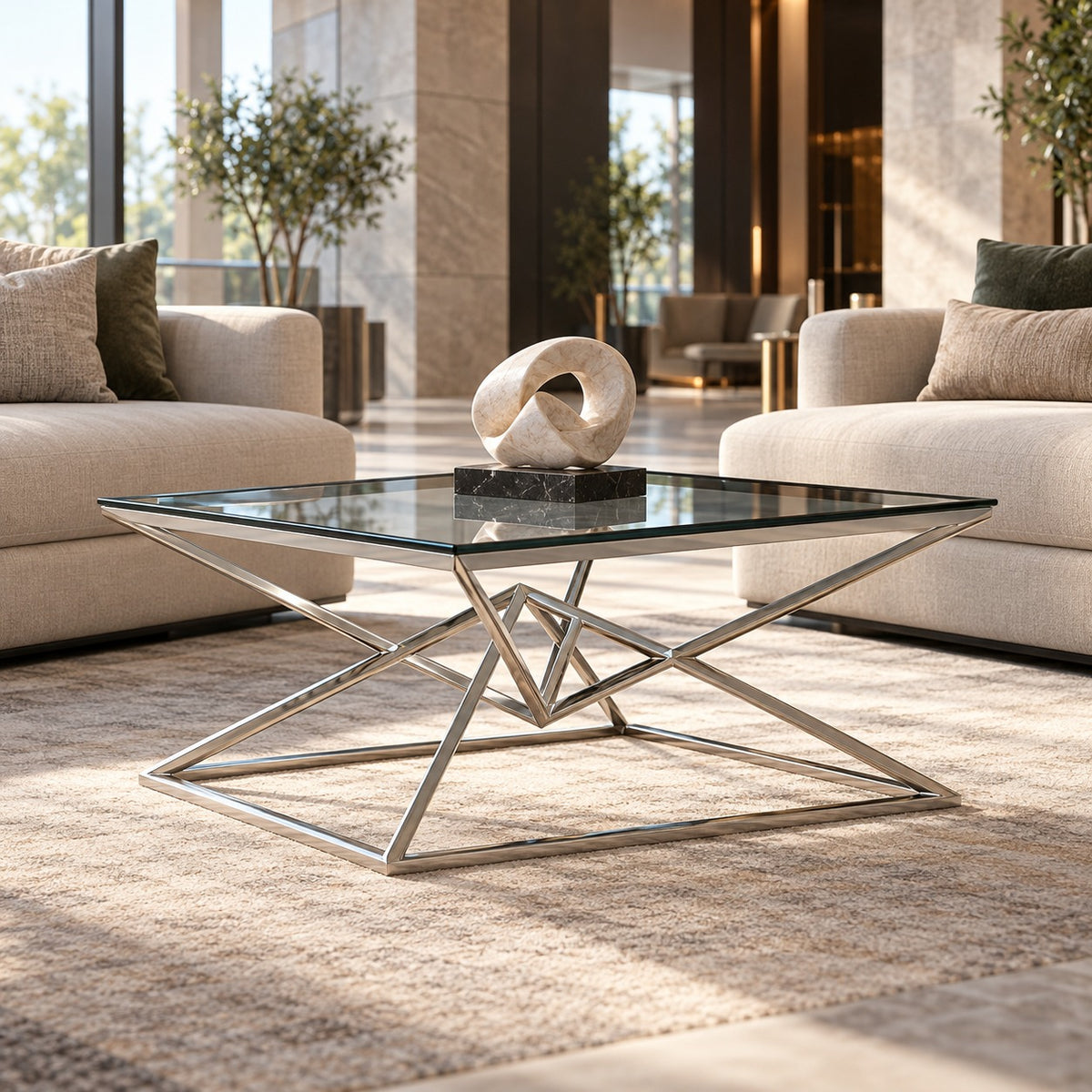 Prism X Coffee Table 使用イメージ