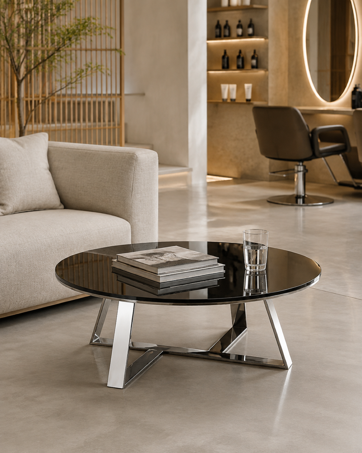 Tilt Round Coffee Table｜サロン待合