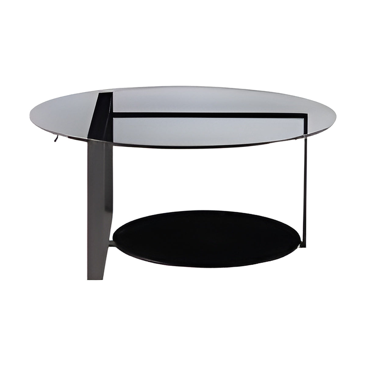 Orbit Shelf Round Coffee Table