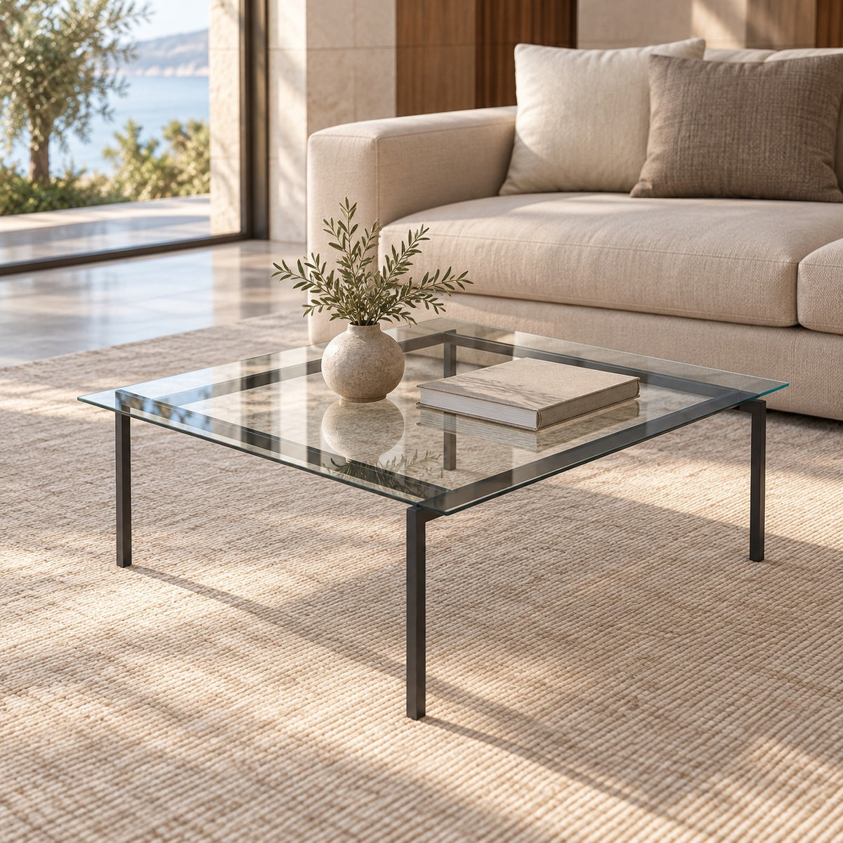 Noir Line Coffee Table 使用イメージ