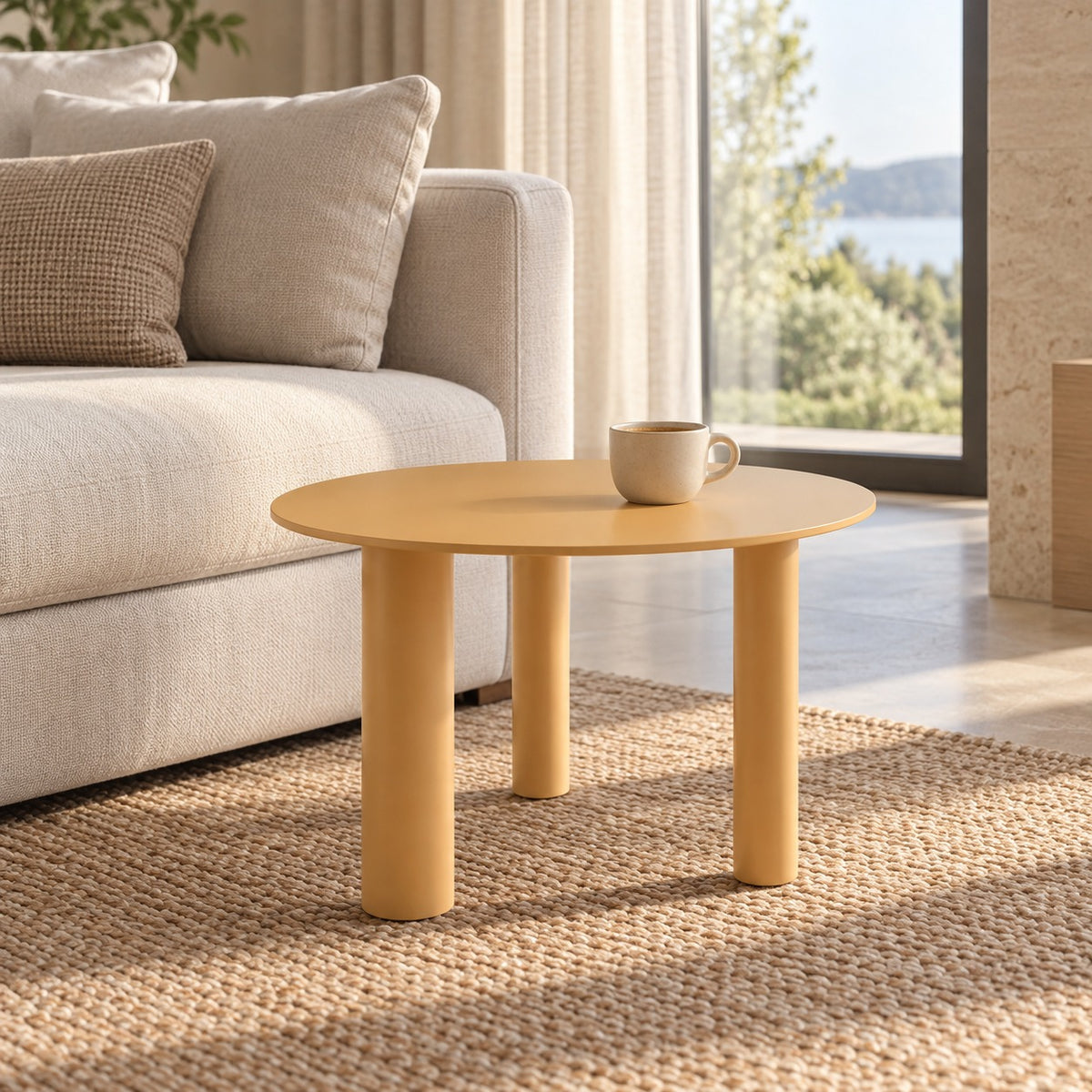 Trio Leg Round Table 使用イメージ