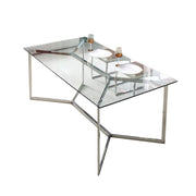 Strut Glass Dining Table メイン