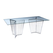 Harp Glass Dining Table メイン