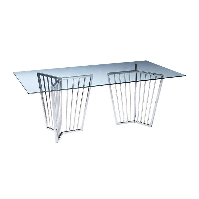 Harp Glass Dining Table メイン