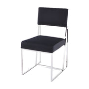 Square Velvet Dining Chair