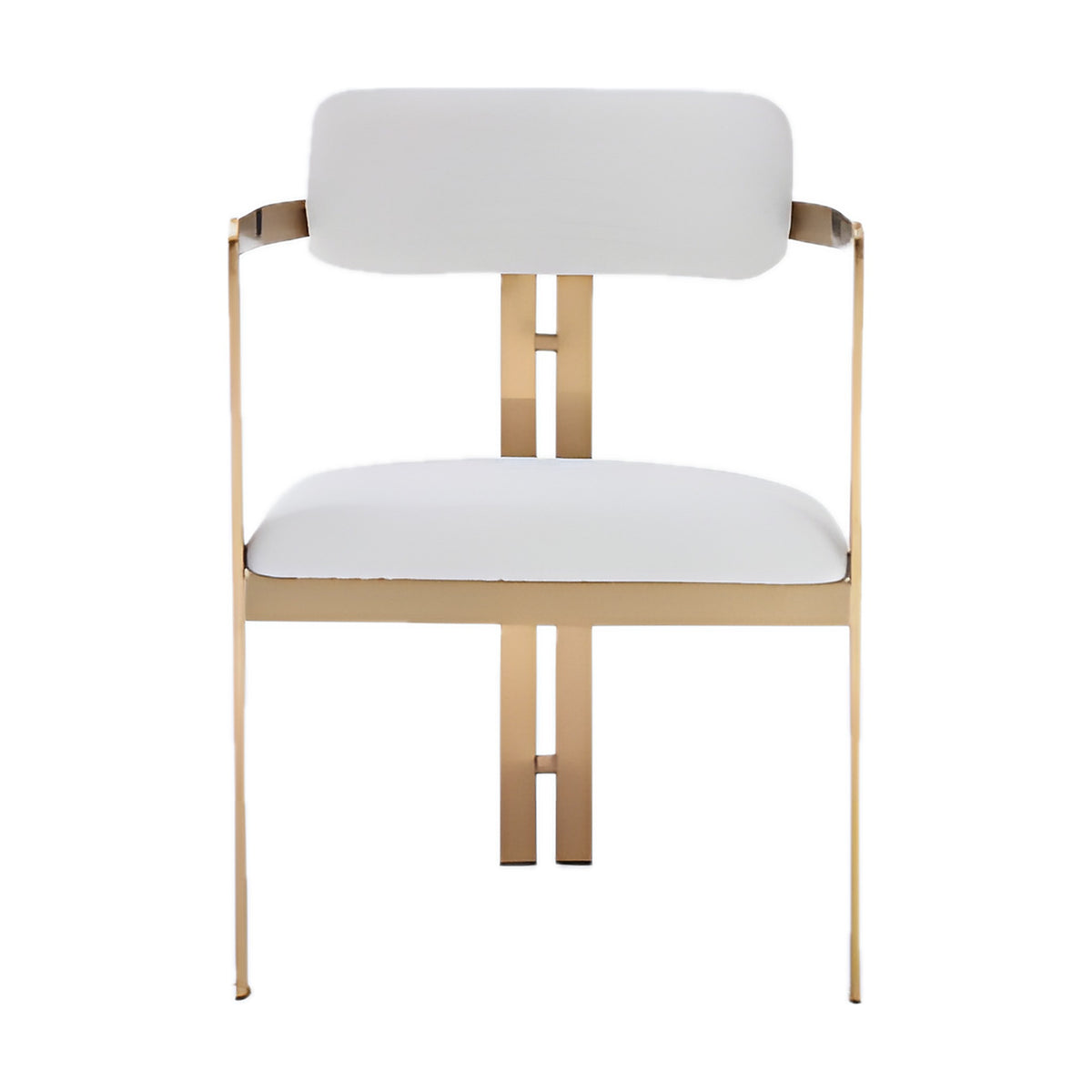Gold Arc Arm Chair