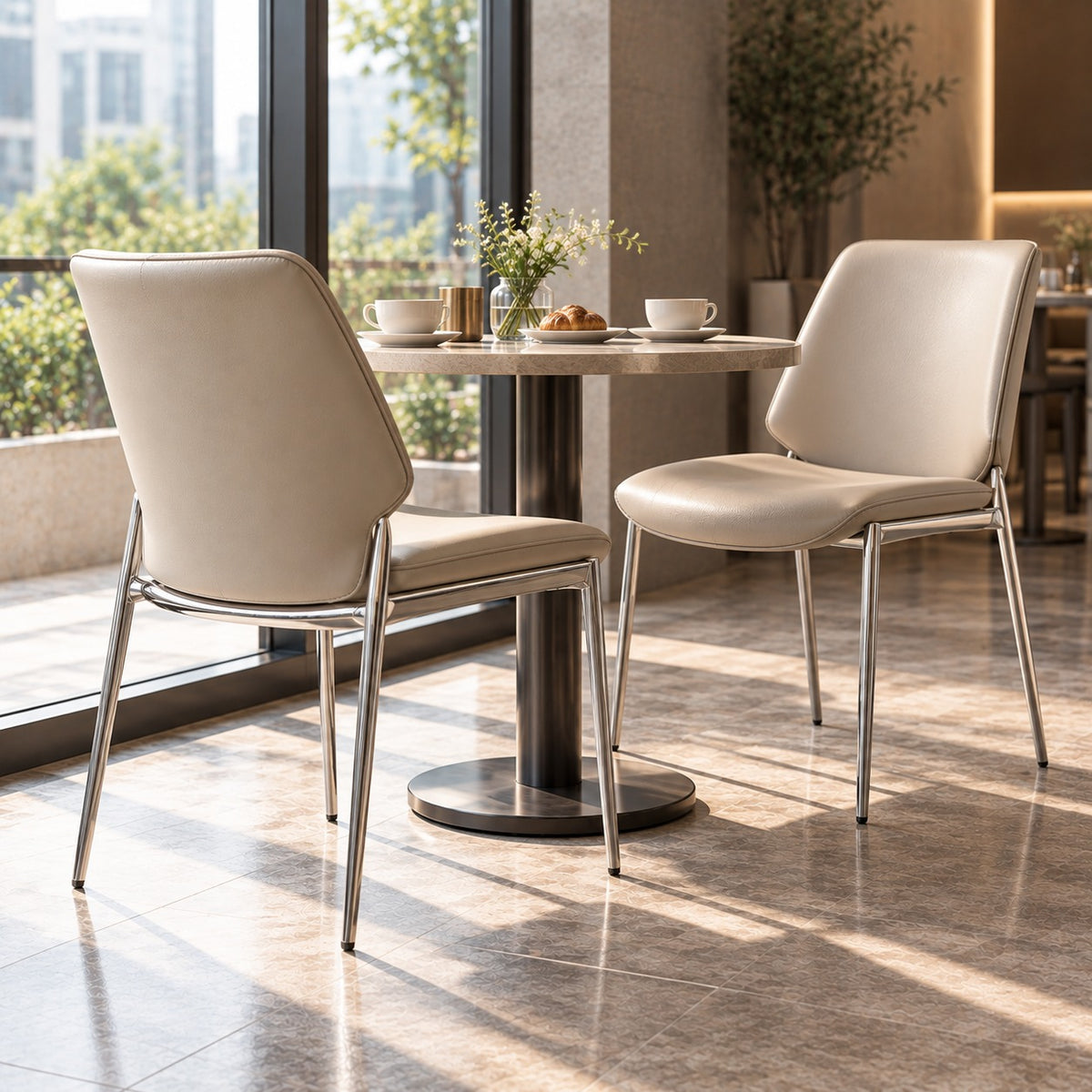 Soft Shell Dining Chair 使用イメージ