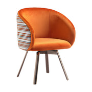 Stripe Back Tub Chair