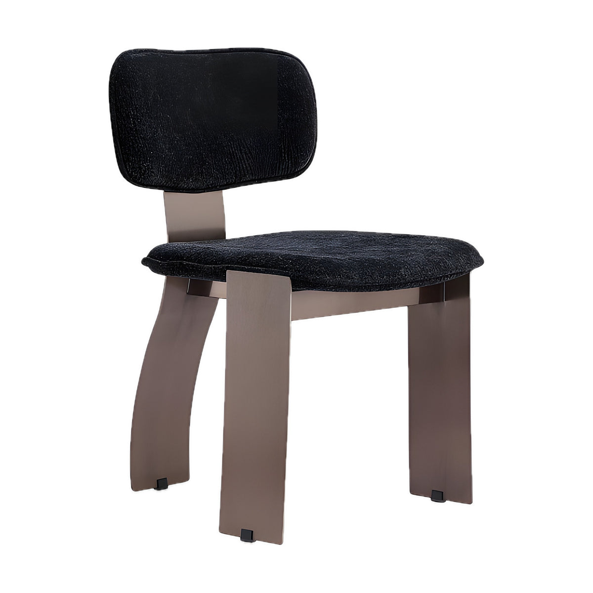Bronze Slab Dining Chair