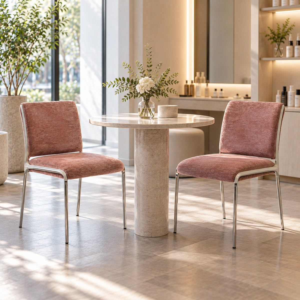 Frame Side Chair 使用イメージ（サロン）