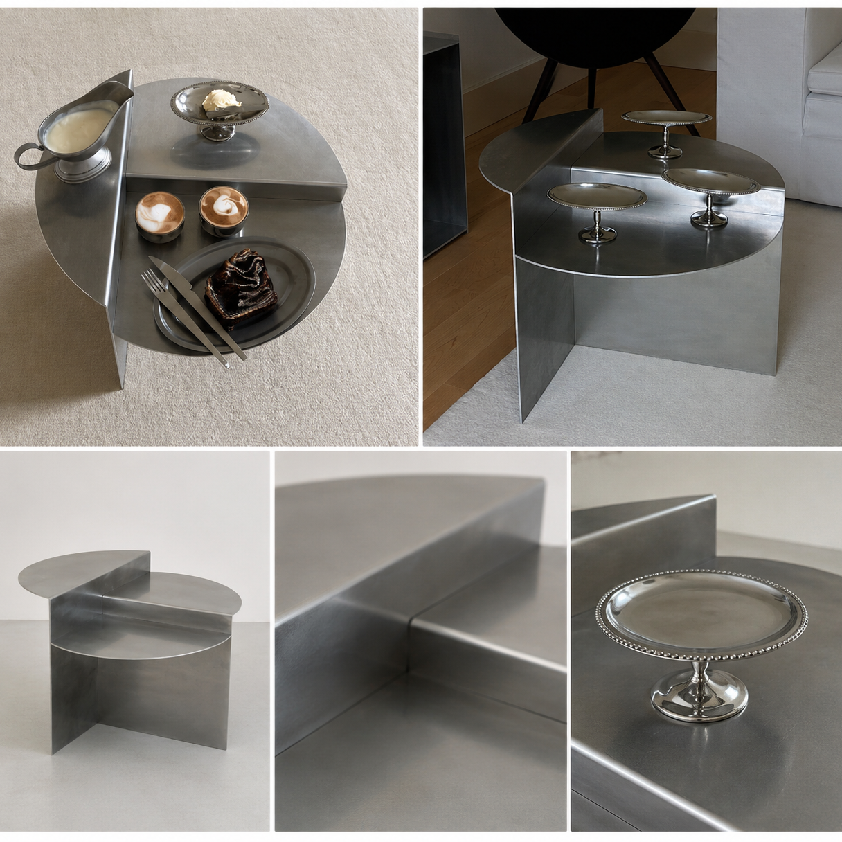 Stainless Sector Table