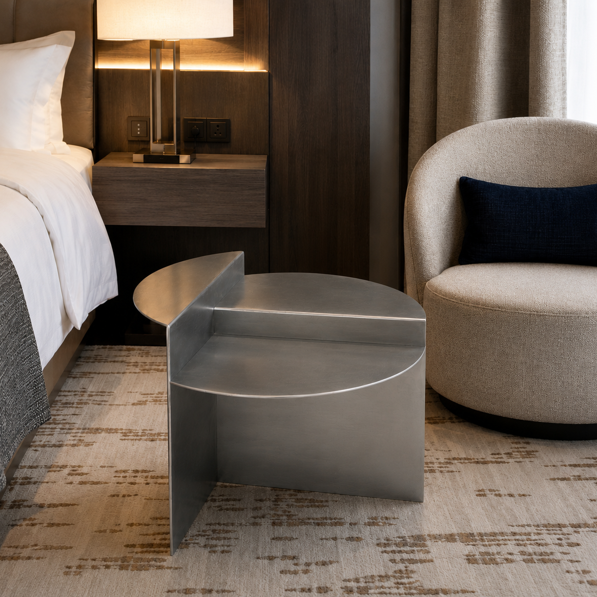 Stainless Sector Table