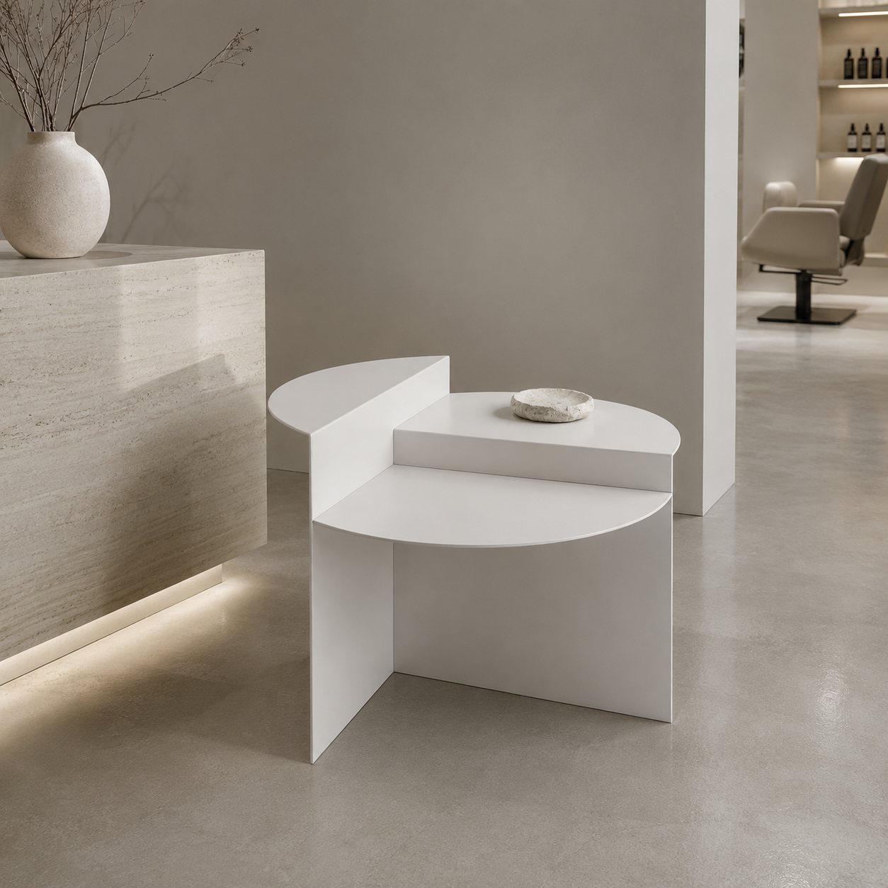 Stainless Sector Table