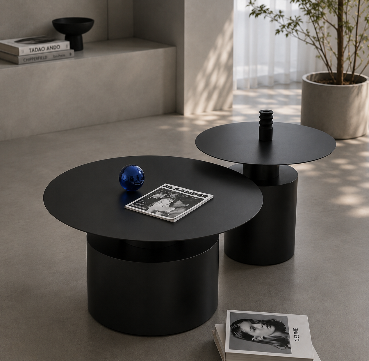 Stainless Round Table