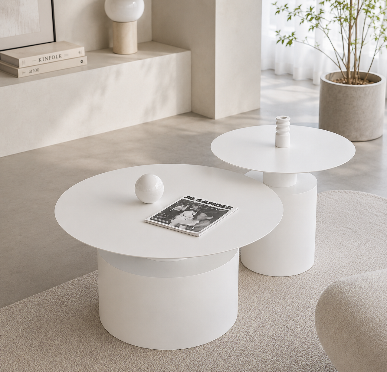Stainless Round Table