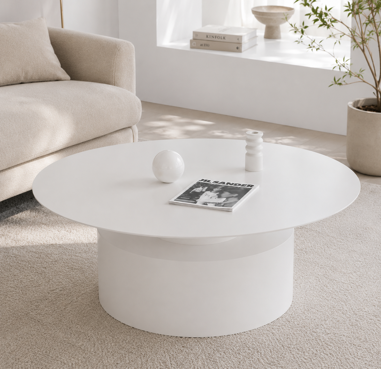 Stainless Round Table