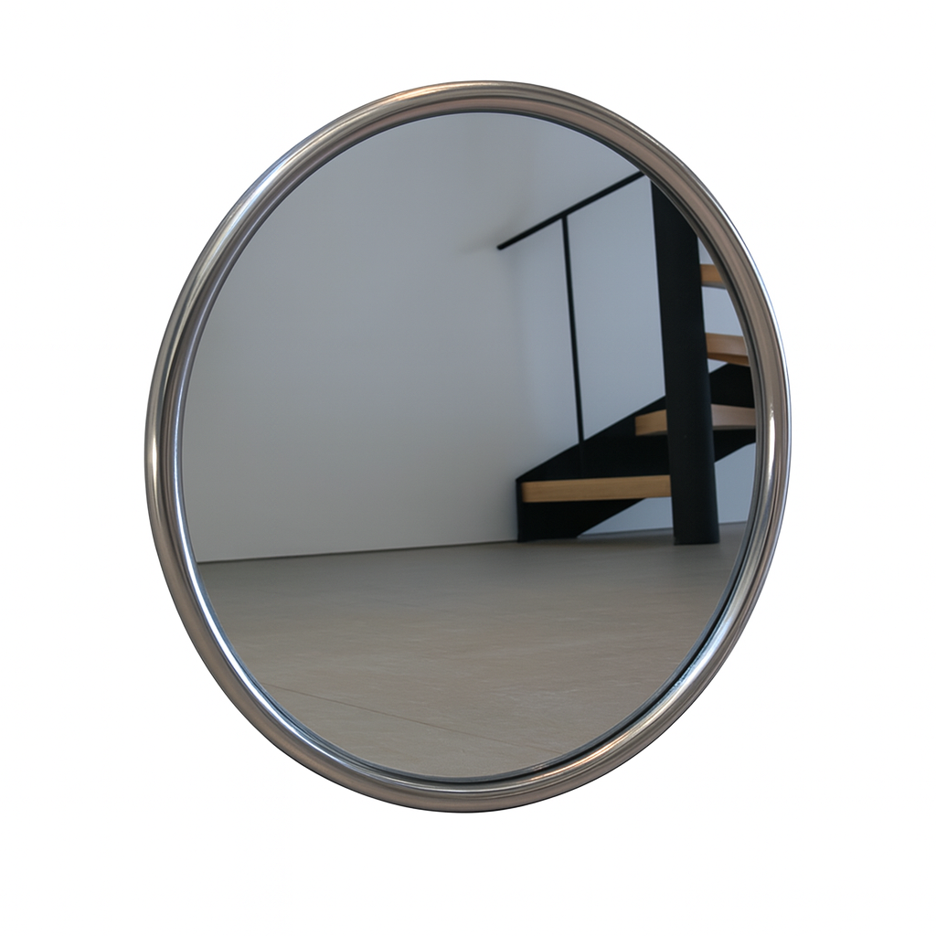 Silver Circle Mirror