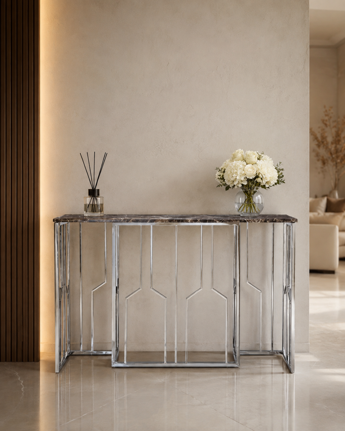 Lattice Console Table｜サロンレセプション