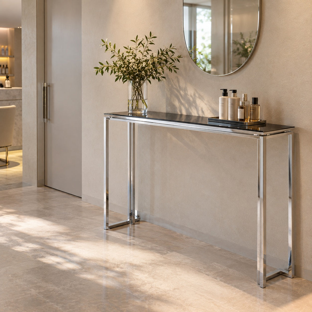 Slim Line Console 使用イメージ（サロン）