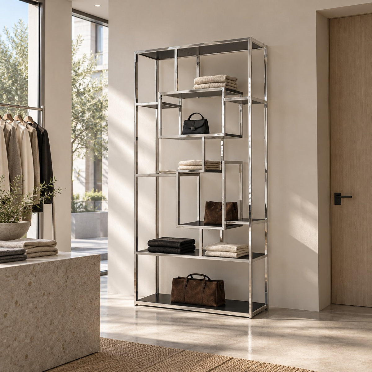 Offset Display Shelf 使用イメージ
