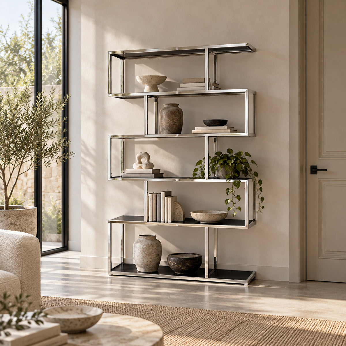 Wide Offset Display Shelf 使用イメージ