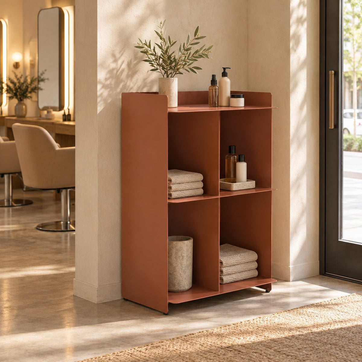 Box Cabinet Console 使用イメージ（サロン）