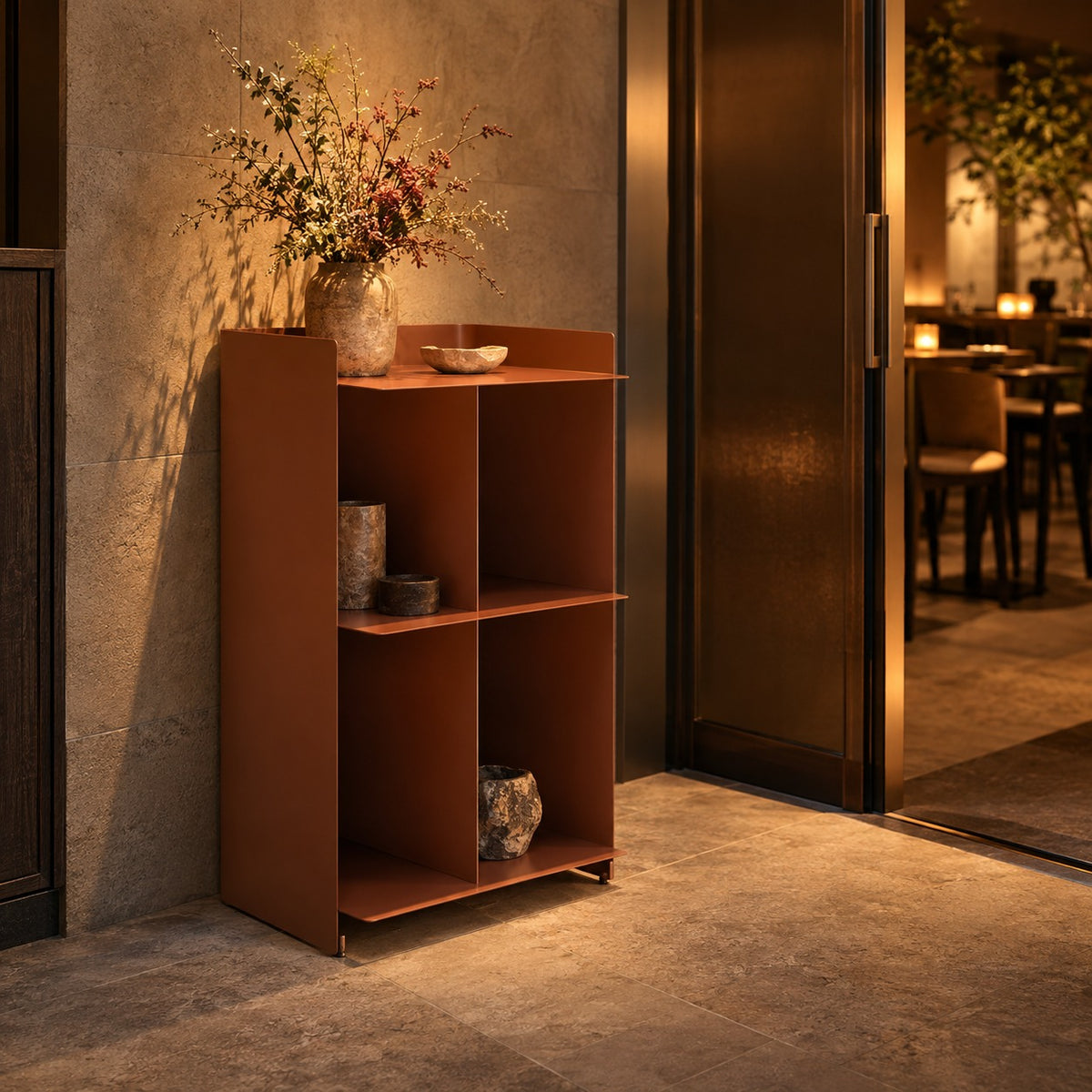 Box Cabinet Console 使用イメージ（飲食店）
