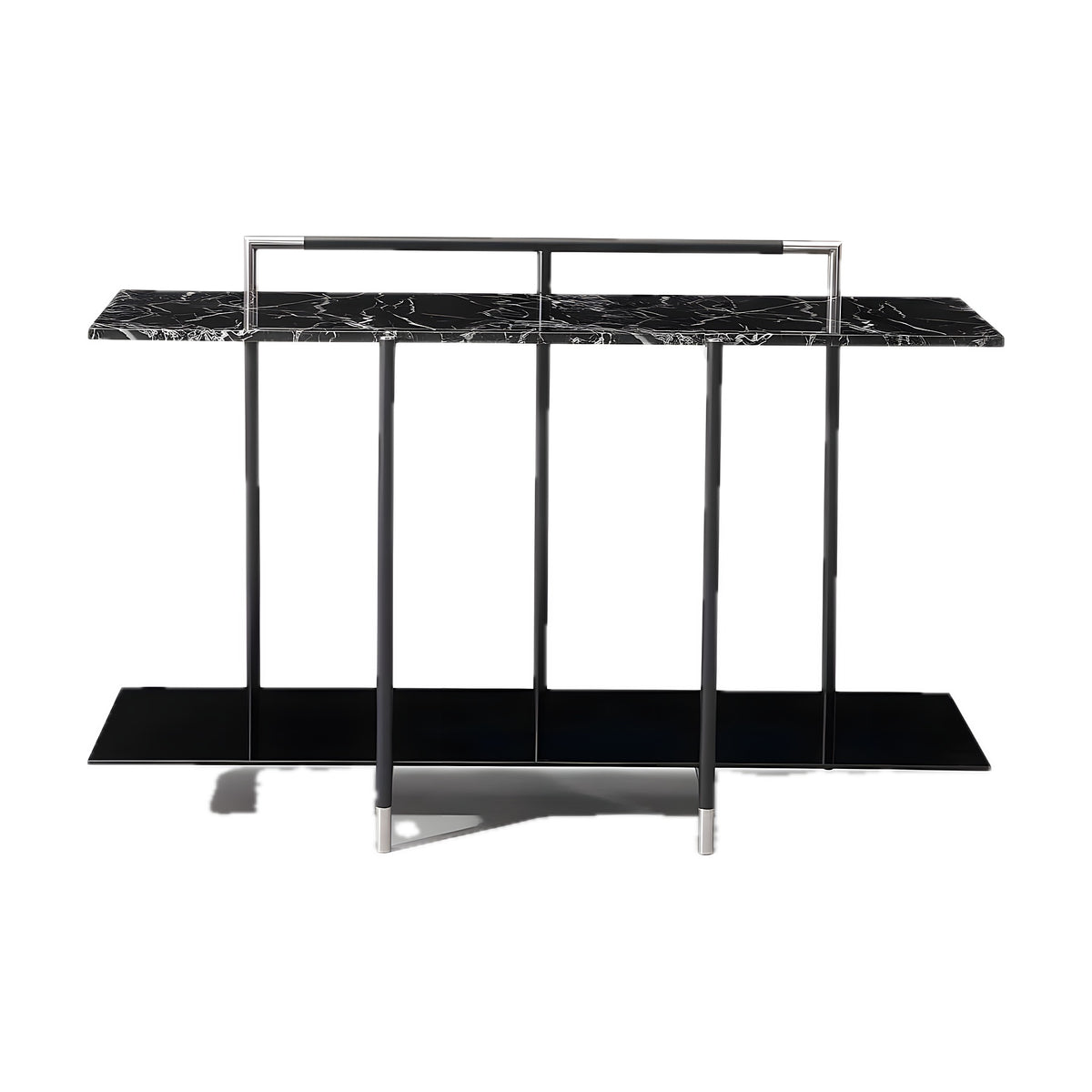 Noir Marble Deck Console