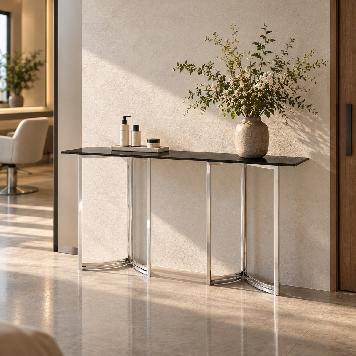 Marble Bridge Console 使用イメージ（サロン）