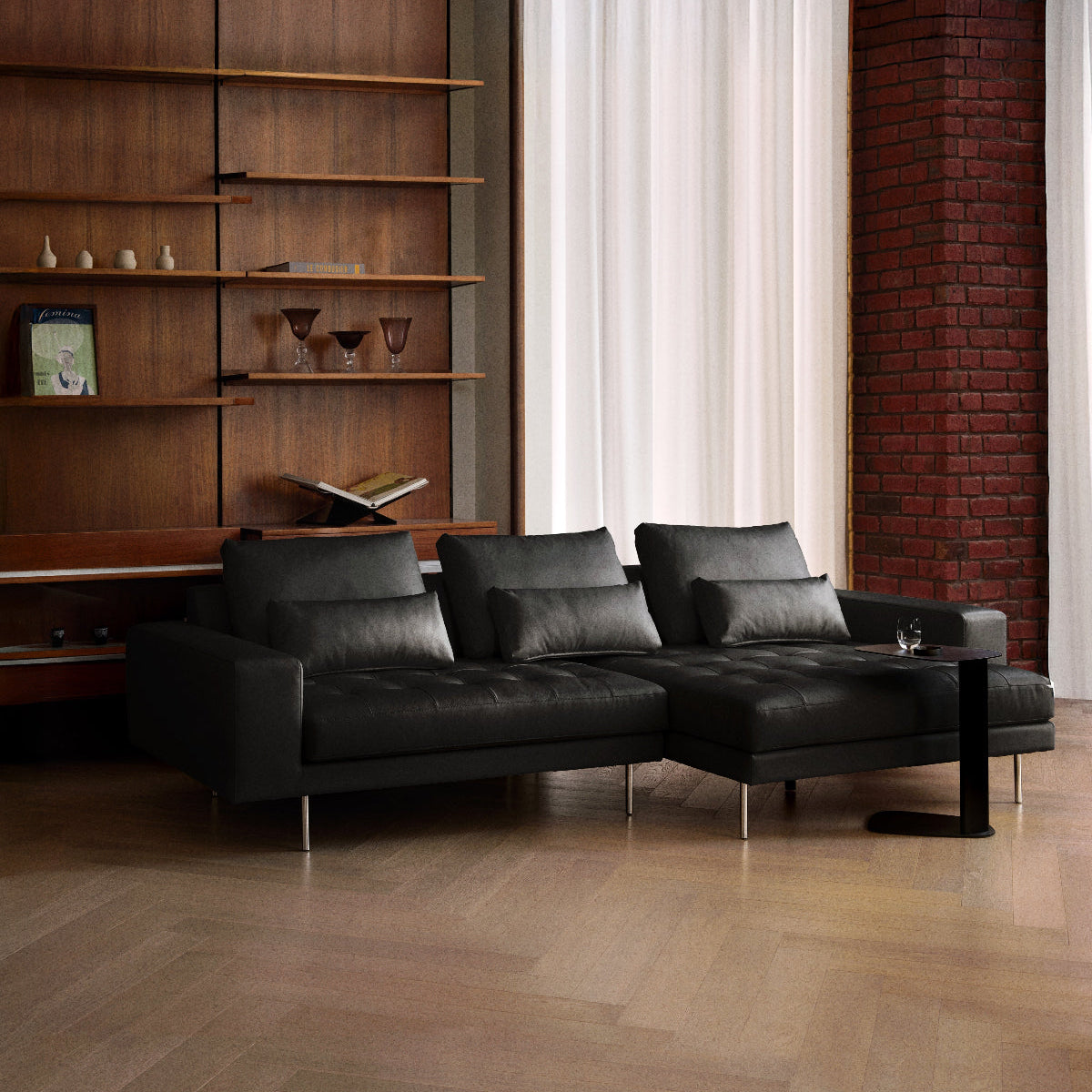 Largo Sofa - Combi Leather