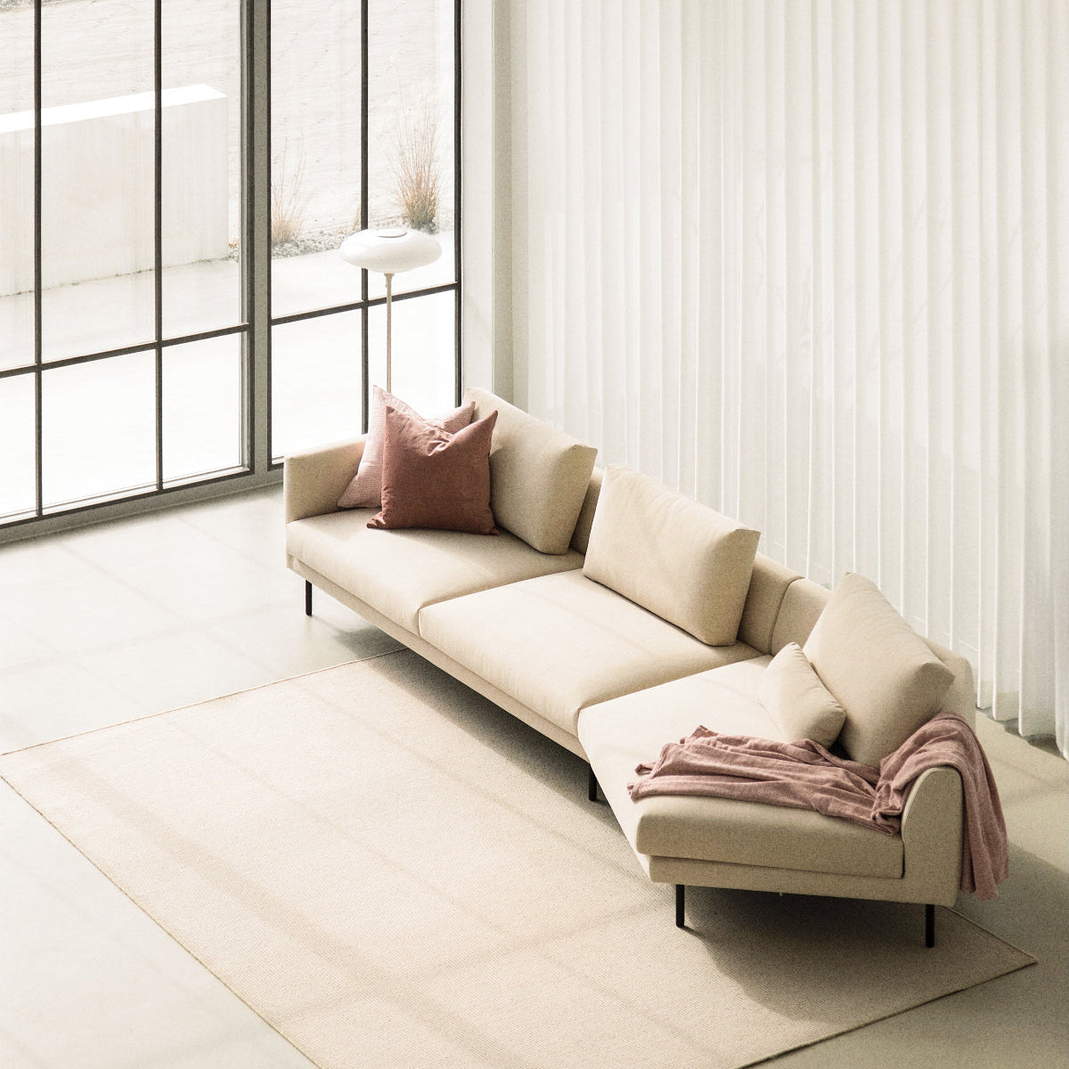 Linear Sofa - Fabric