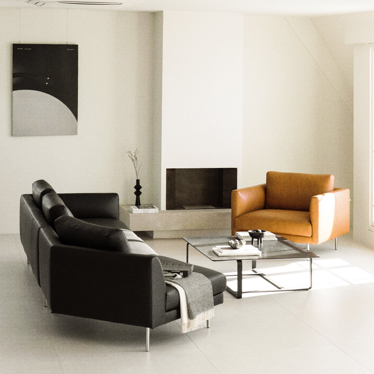 Linear Sofa - Leather