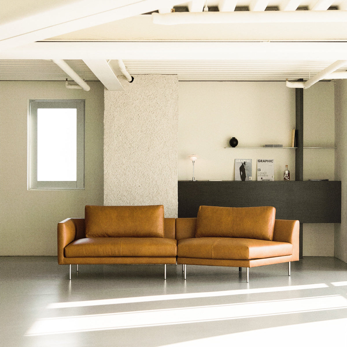 Linear Sofa - Leather