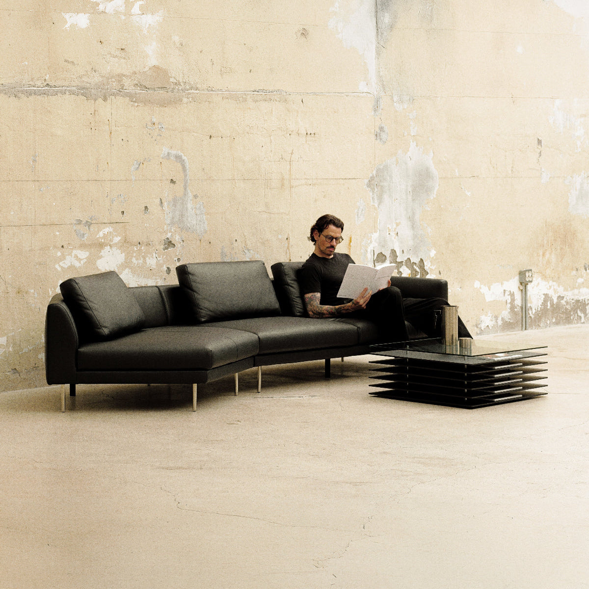 Linear Sofa - Leather