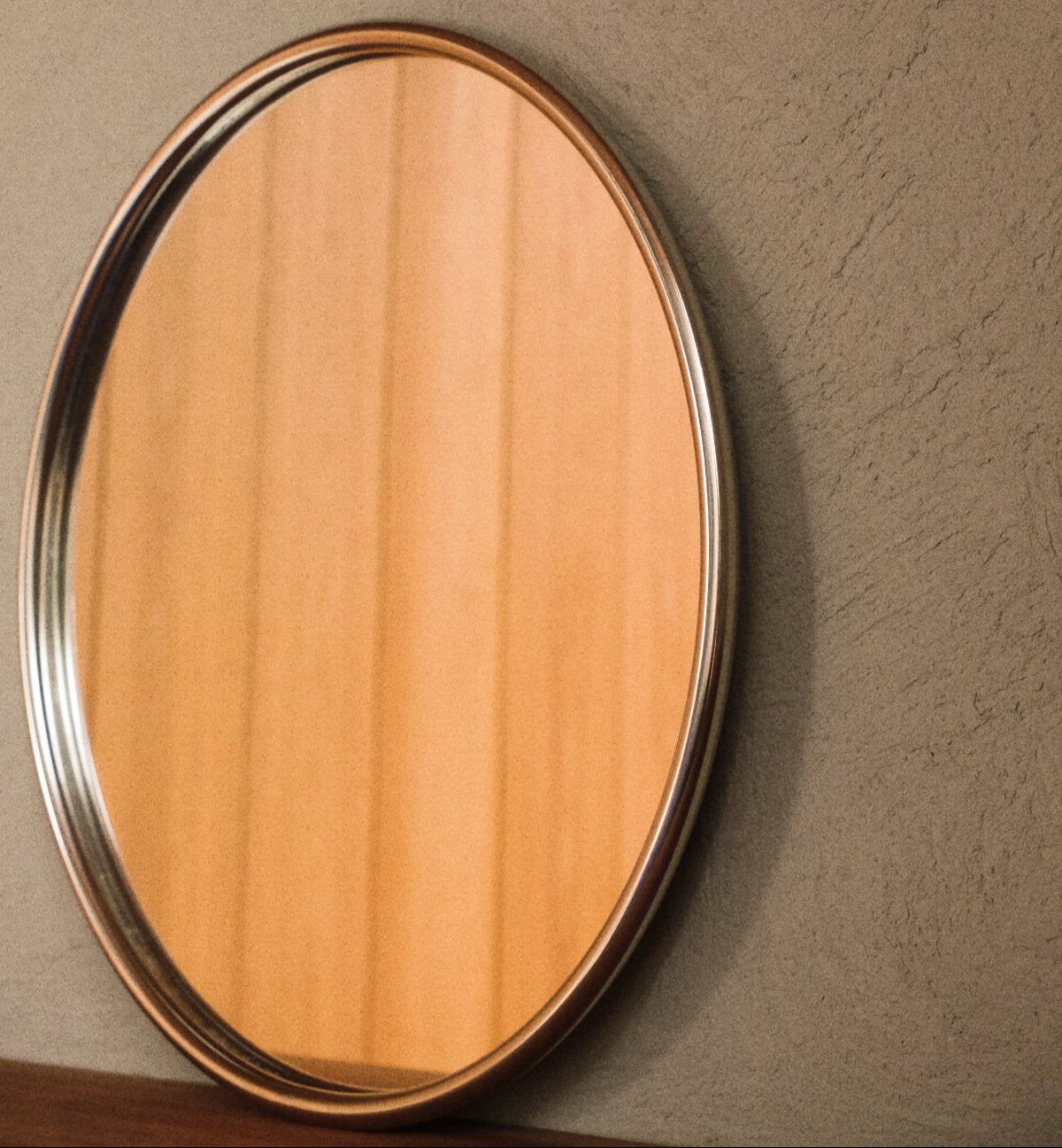 Silver Circle Mirror