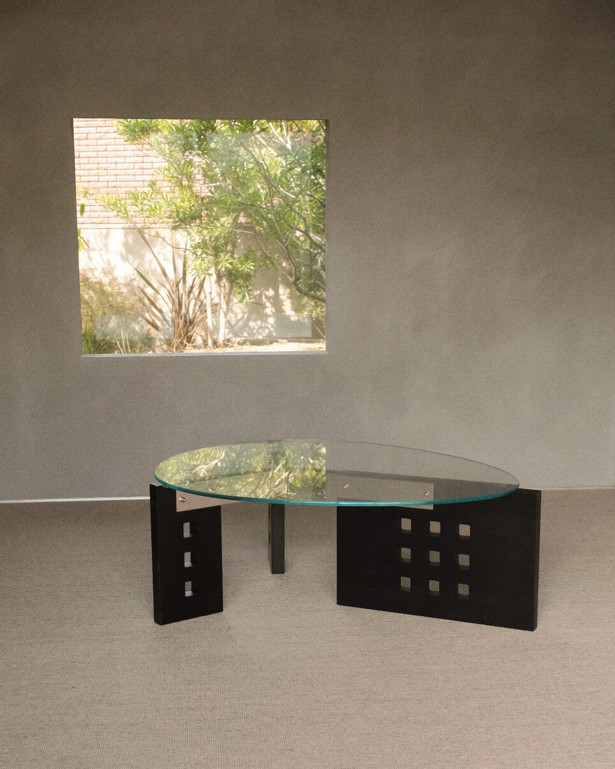 【OUTLET】Square Hole Low Table