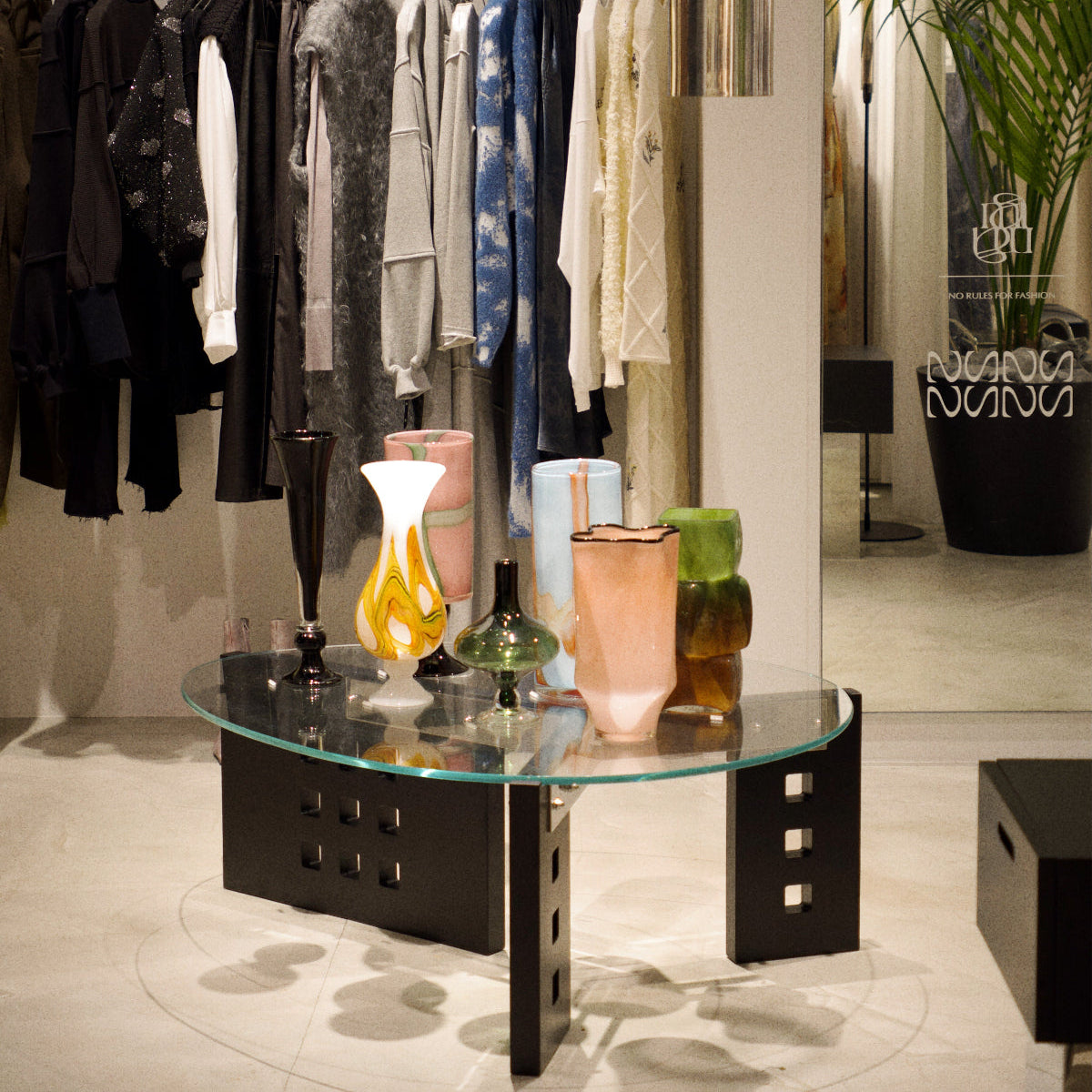 Square Hole Low Table