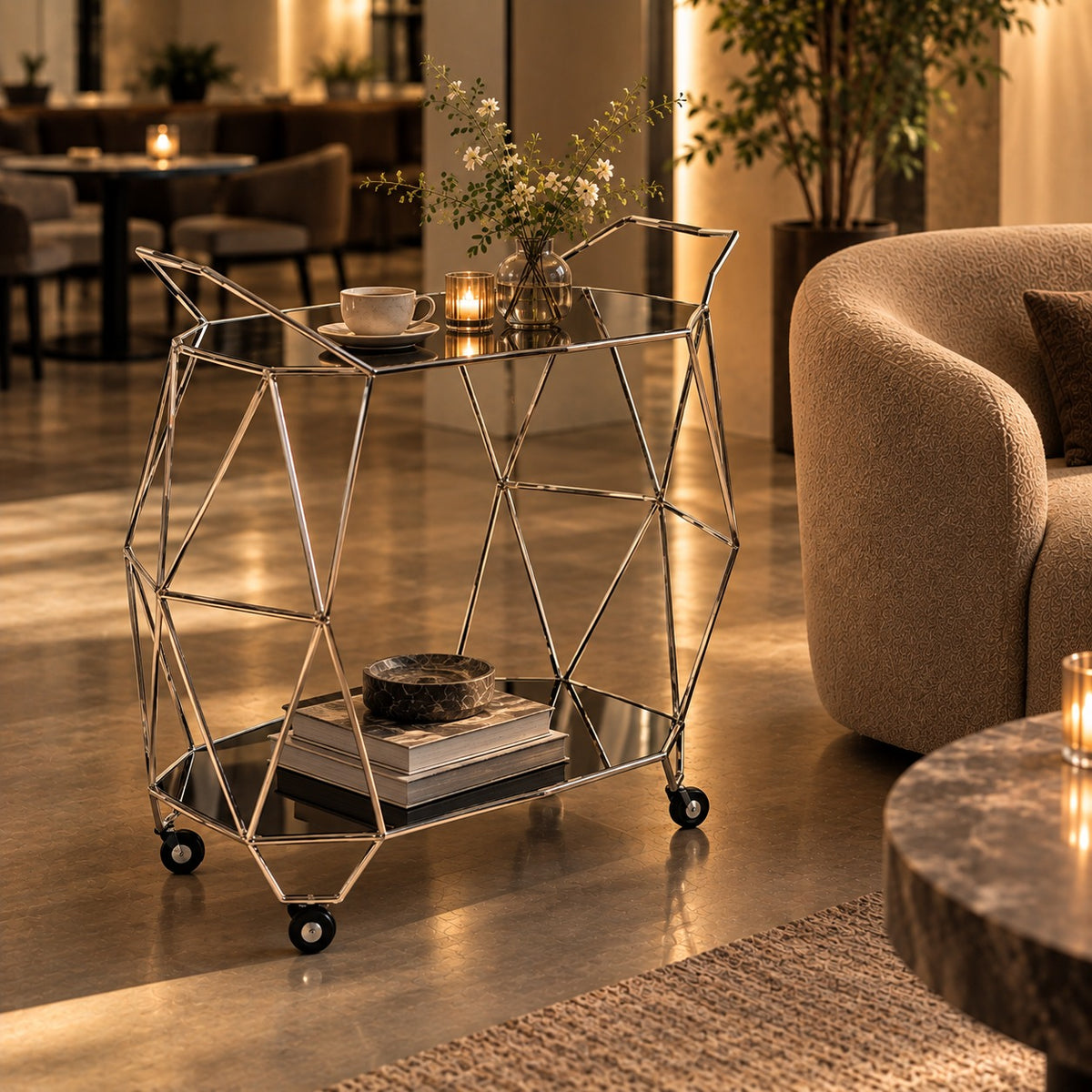 Facet Bar Cart 使用イメージ（飲食店）