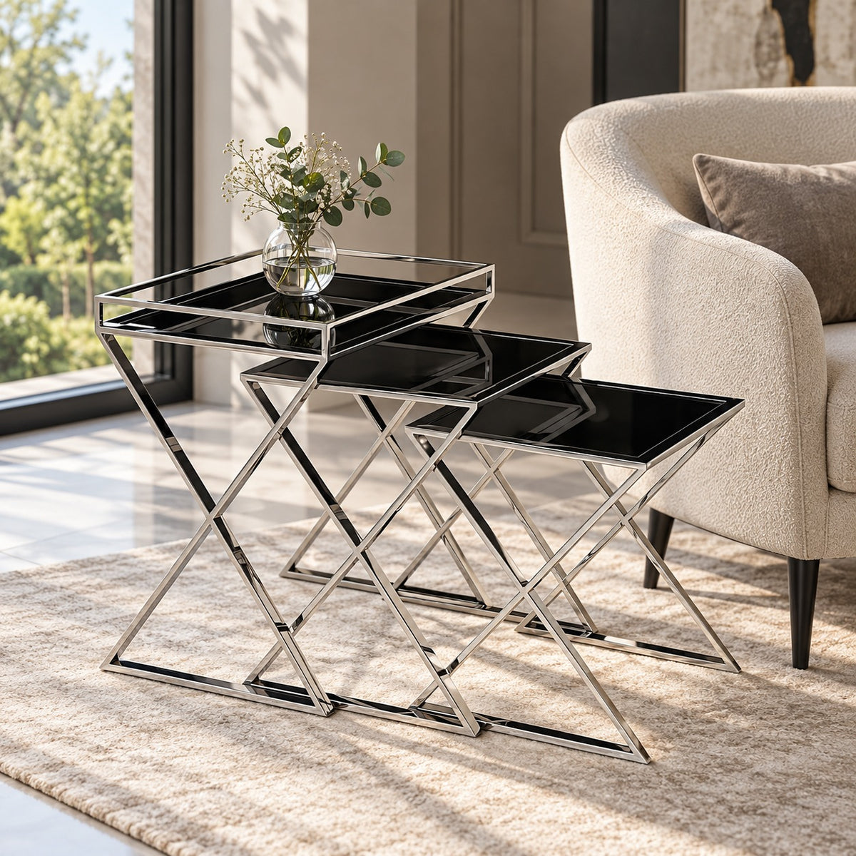 Trio Nest Side Table 使用イメージ