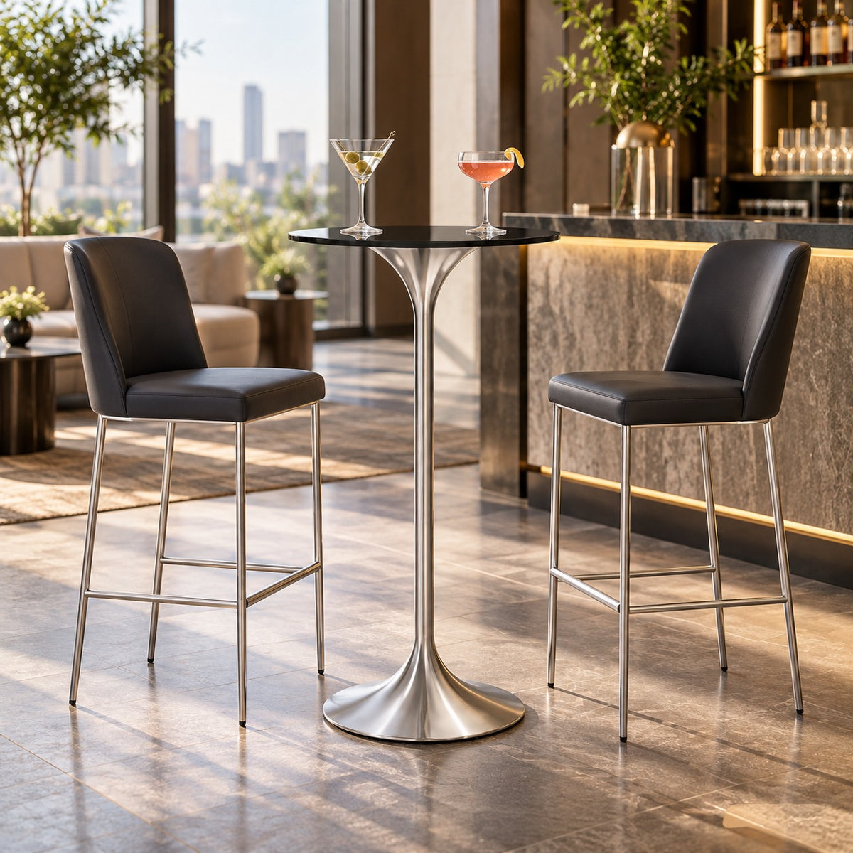 Tulip Bar Table 使用イメージ