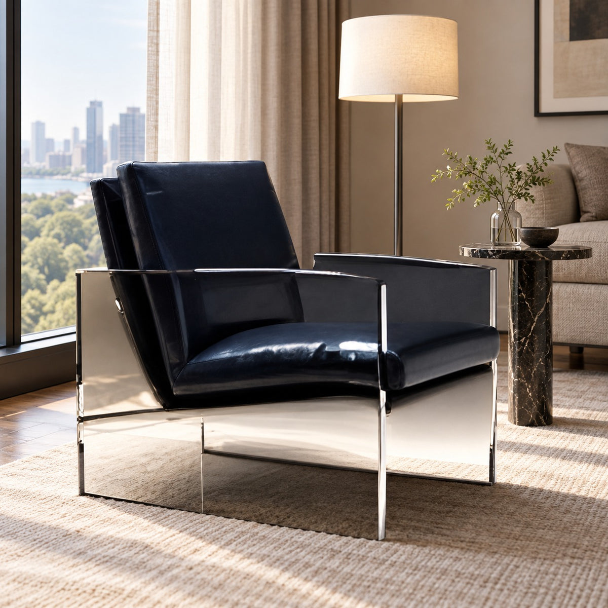 Slim Frame Lounge Chair 使用イメージ