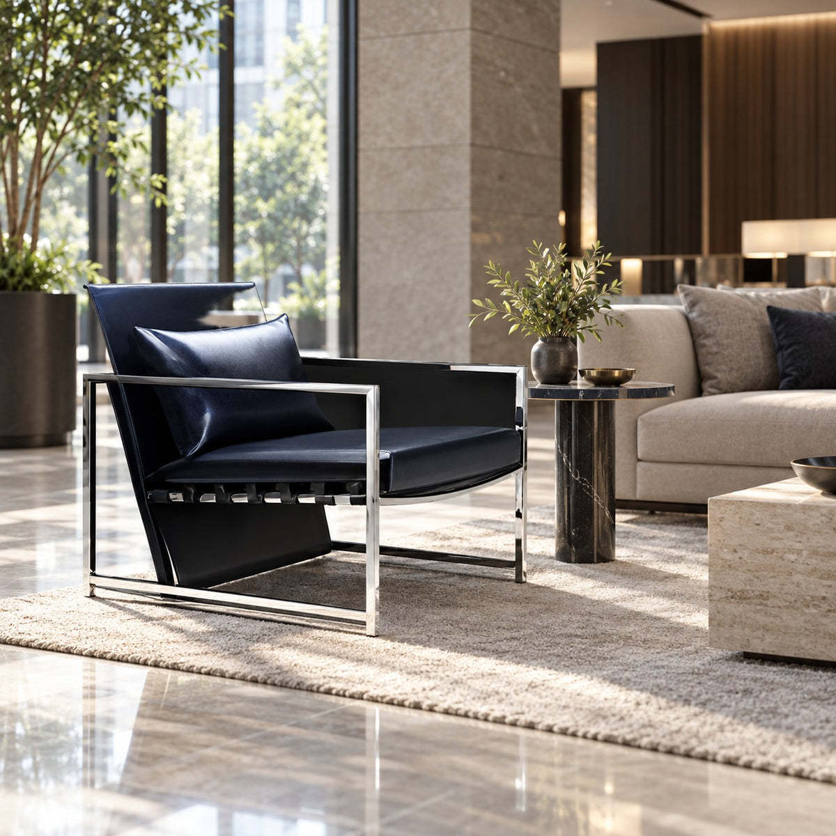 Sling Lounge Chair 使用イメージ（ホテル）