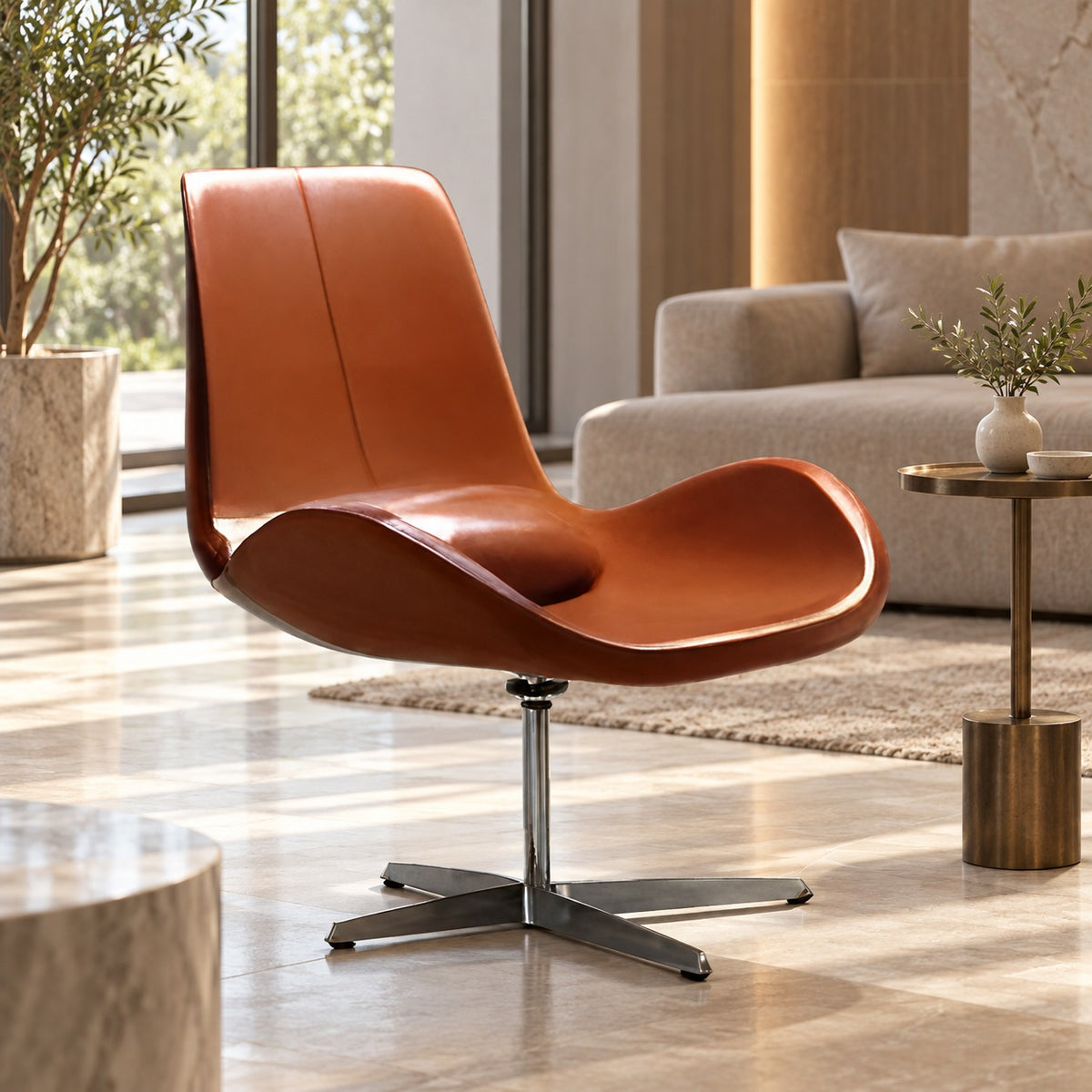 Swivel Wing Chair 使用イメージ